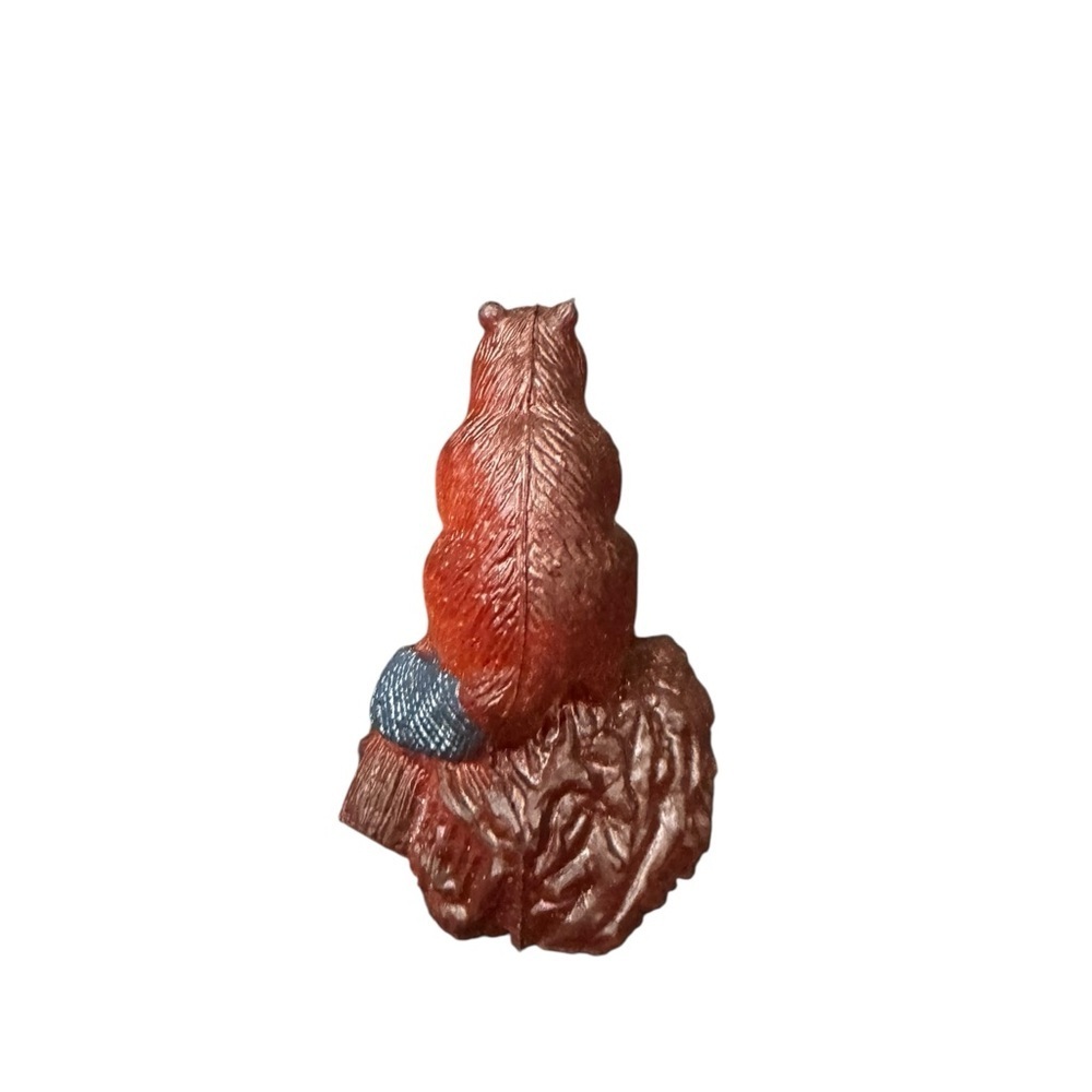 Wildlife 2” Beaver Plastic, Castor Animal Toy Figure - Picture 2 of 7